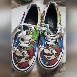 Super Mario Brother's VANS tennis Shoes Sneakers Unisex